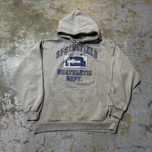 Vintage Y2K The Simpsons Unathletic Dept. Hoodie 2XL